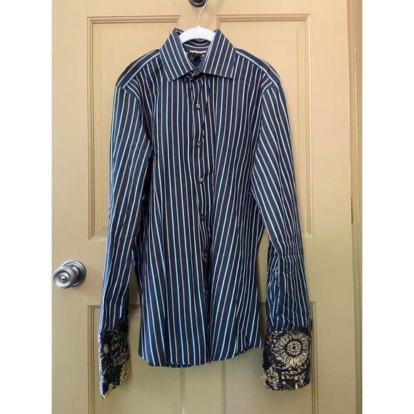 Banana Republic Button Down Shirt Men's 16-16.5 - Picture 1 of 6